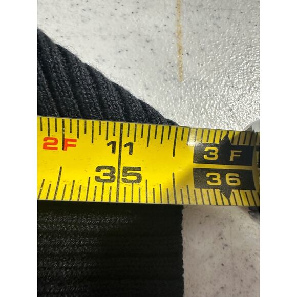 LULULEMON Black Transformation Open Front Wrap Cardigan Sweater Pockets M C8 - Picture 6 of 6